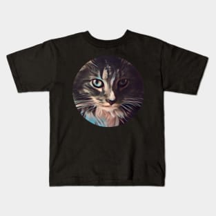 Daring floppy cat Kids T-Shirt
